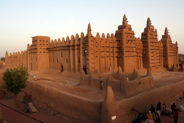 Djenna Mosque in Timbuktu - Mali