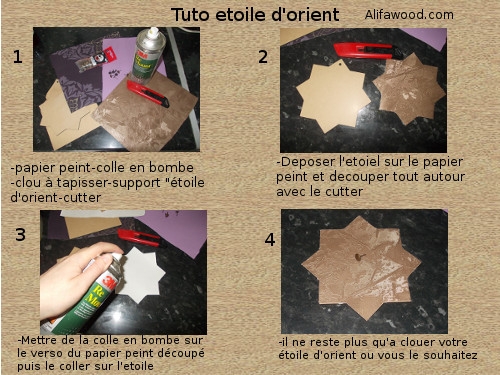 TUTO DECO ETOILE d ORIENT