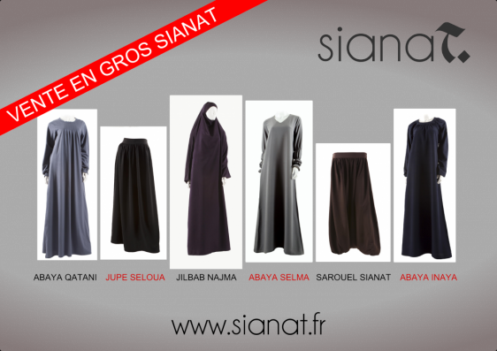 Vente de lots de jilbebs et abayas Sianat
http://blog.sianat.fr/vente-de-lots-de-jilbebs-et-abayas-sianat/