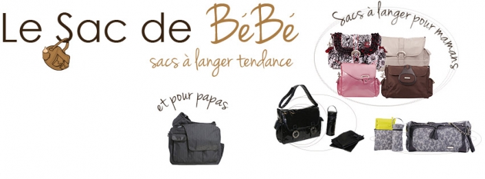 Après avoir commandé des bodys ou bavoirs chez Salam'Stick﻿ ! 
N'hésitez pas à rendre visite à Le sac de bébé﻿ pour un joli sac à langer :)
http://www.lesacdebebe.fr