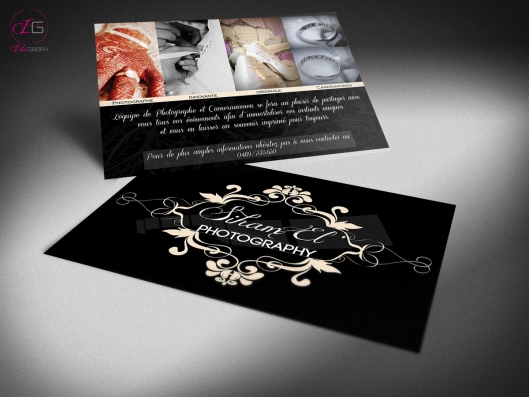 Flyers format A6 pour Siham Photography